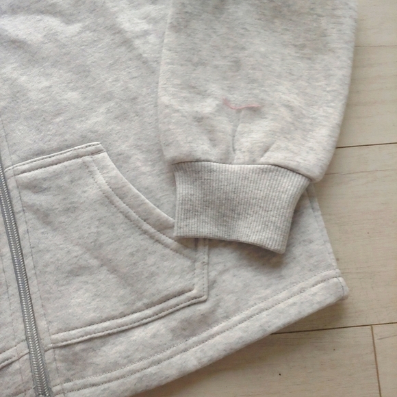 ROXY NEW girls Twin Palms Zip Hoodie Jacket - Picture 3 of 7